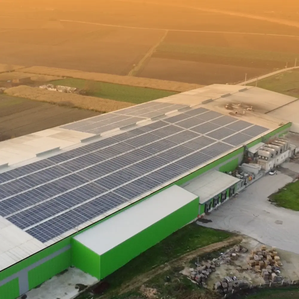 Fine Food 3000 kW Çatı GES Projesi
