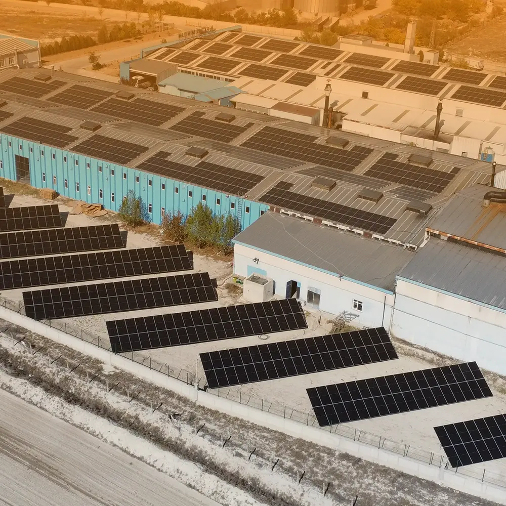 Ak Alüminyum 1300 kW Çatı GES Projesi