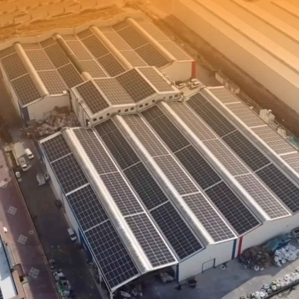 Hassas Döküm 1504,8 kWp Çatı GES Projesi